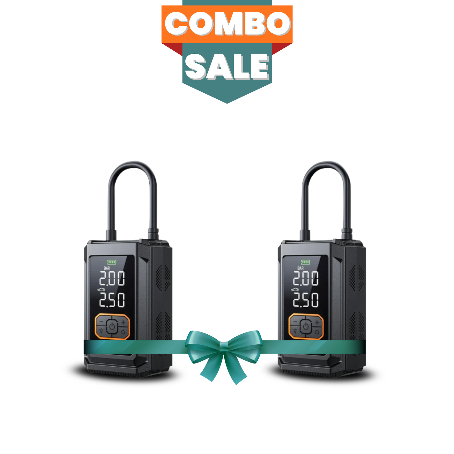 AIR BEAST Tire Inflator – Bson 4-in-1 Portable 150 PSI Pump & Power Bank