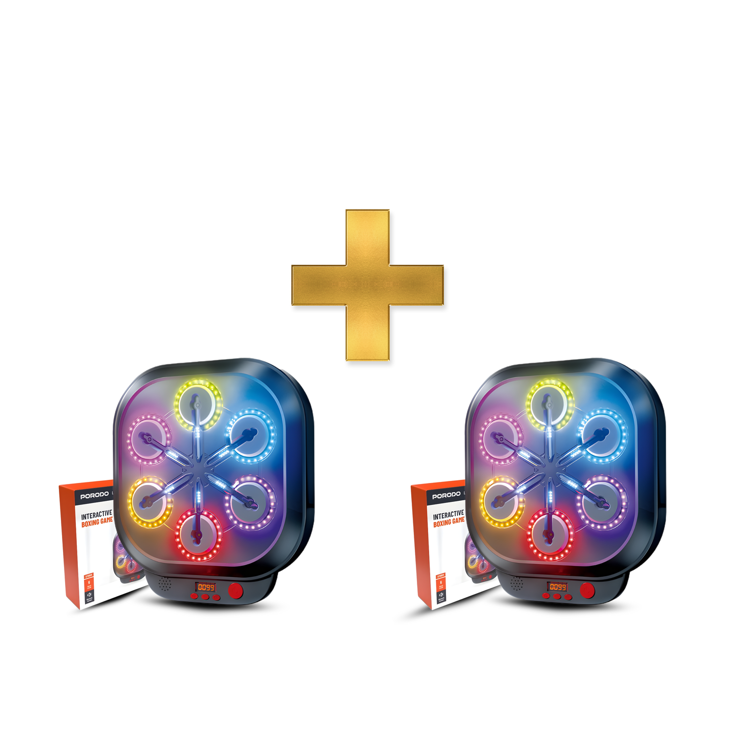 Electronic Boxing Machine – Digital Punching Target with Lights & Sound