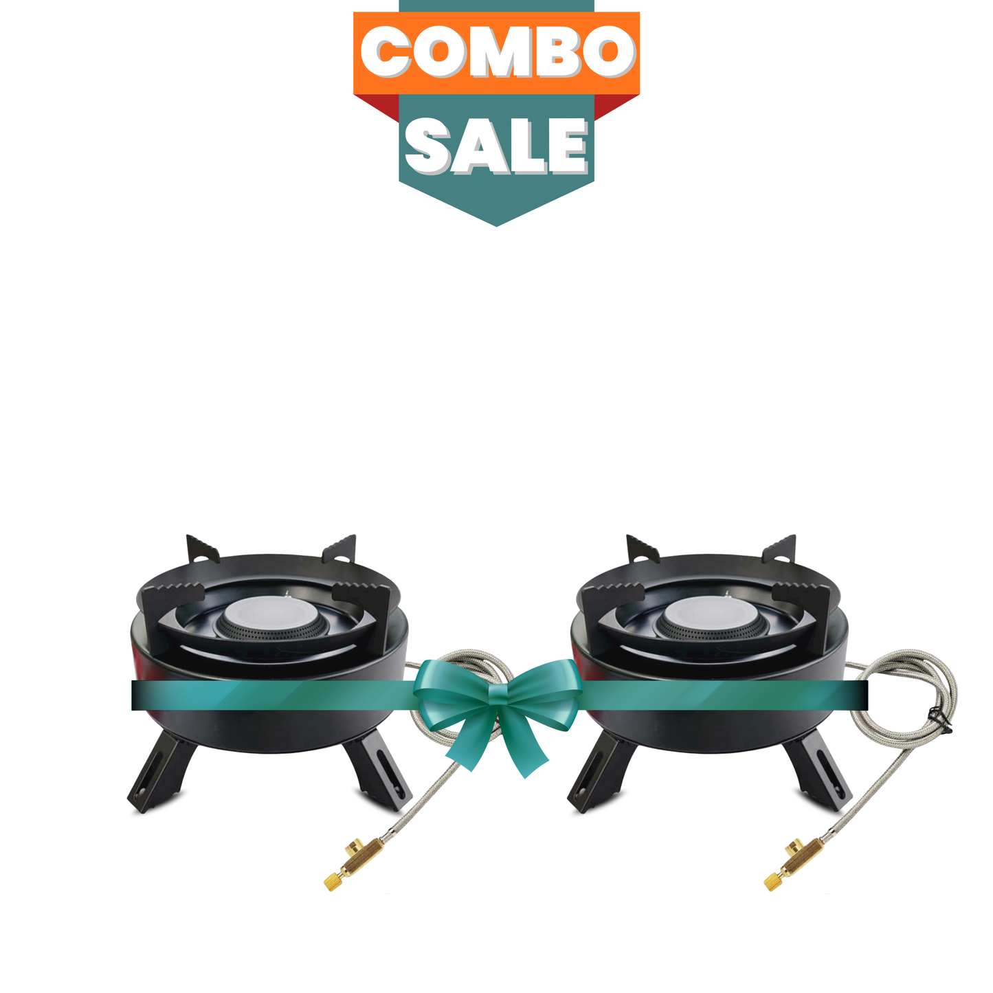 Rays Edition Portable Camping Gas Stove | Compact Outdoor Burner With Carry Case | High Heat Output | Ideal For Camping, BBQ & Travel Cooking