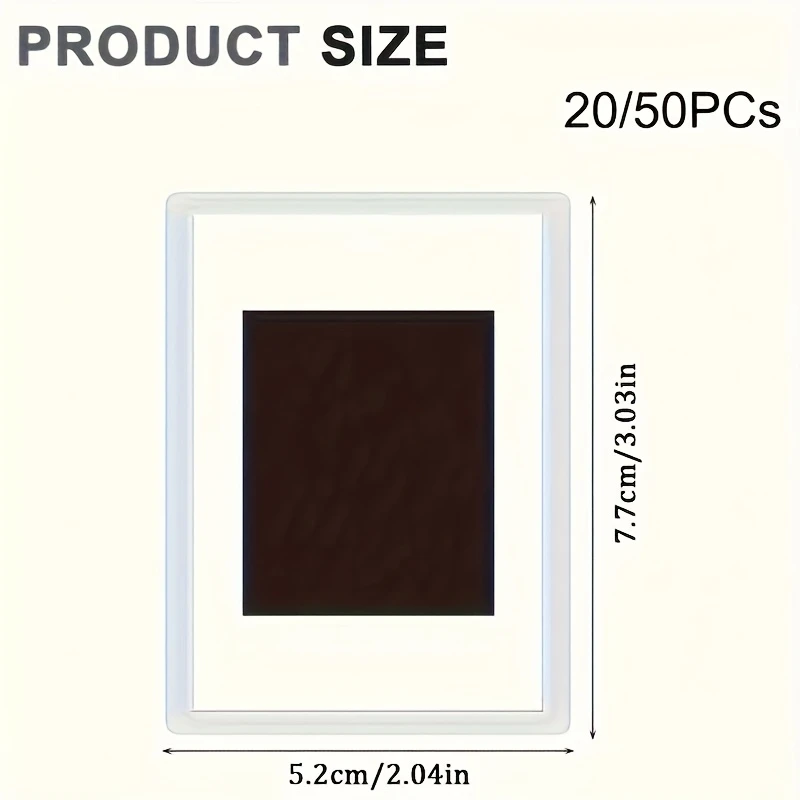 Acrylic Magnetic Photo Frame Refrigerator Magnets