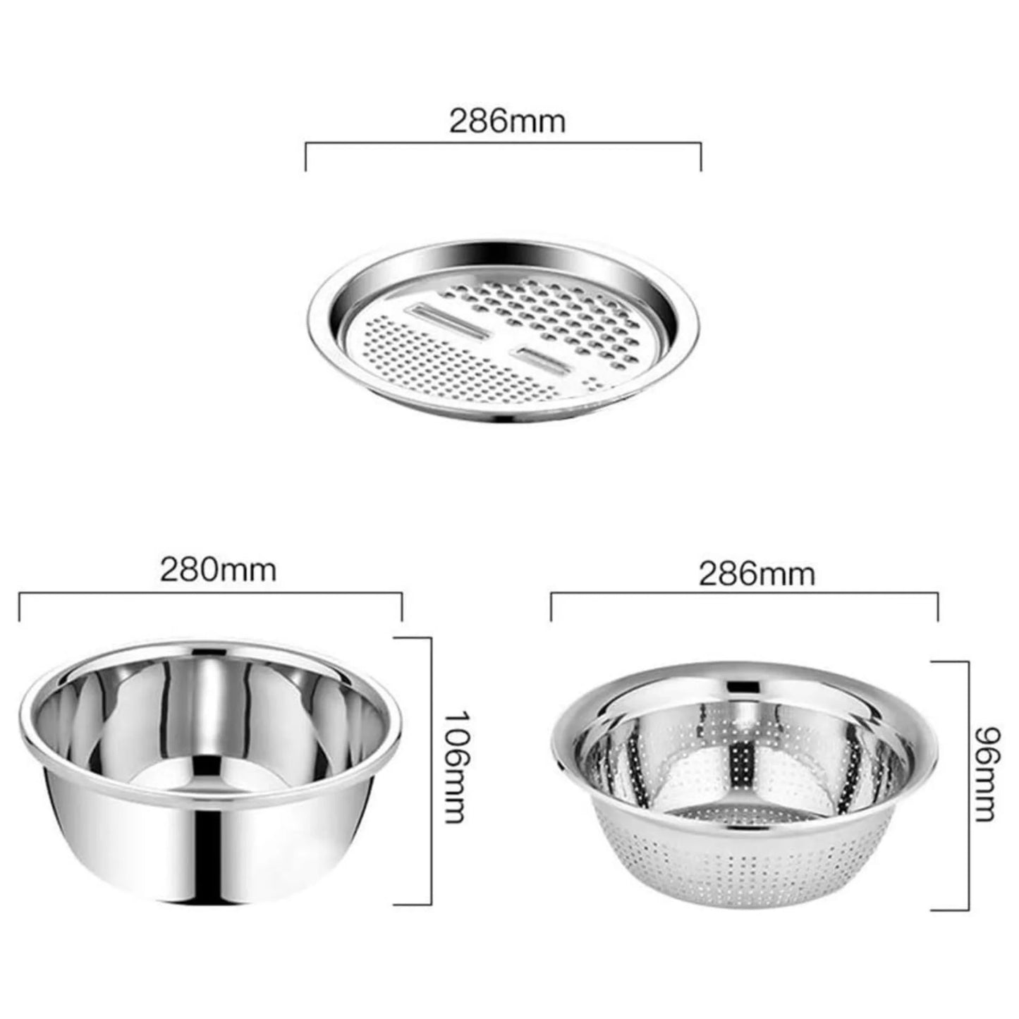 3-In-1 Multifunctional Kitchen Basin Set 5