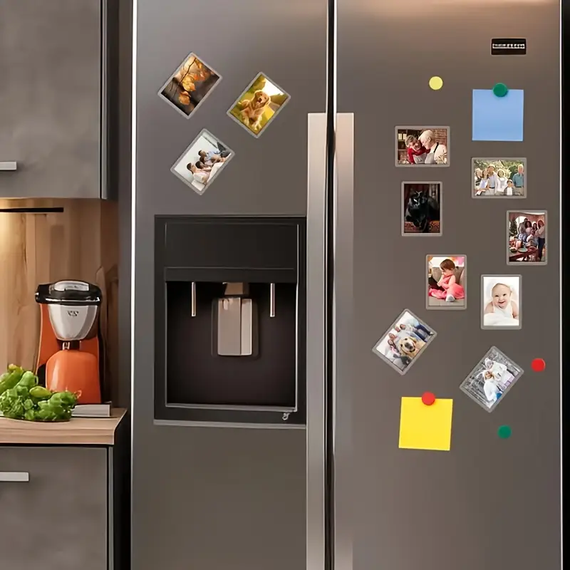 Acrylic Magnetic Photo Frame Refrigerator Magnets