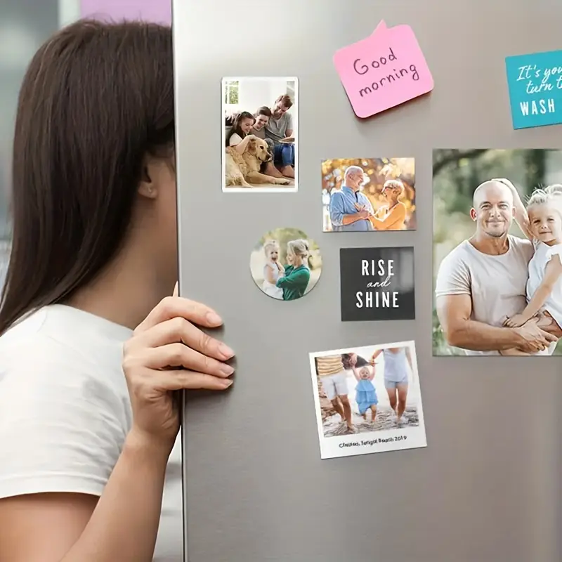 Acrylic Magnetic Photo Frame Refrigerator Magnets