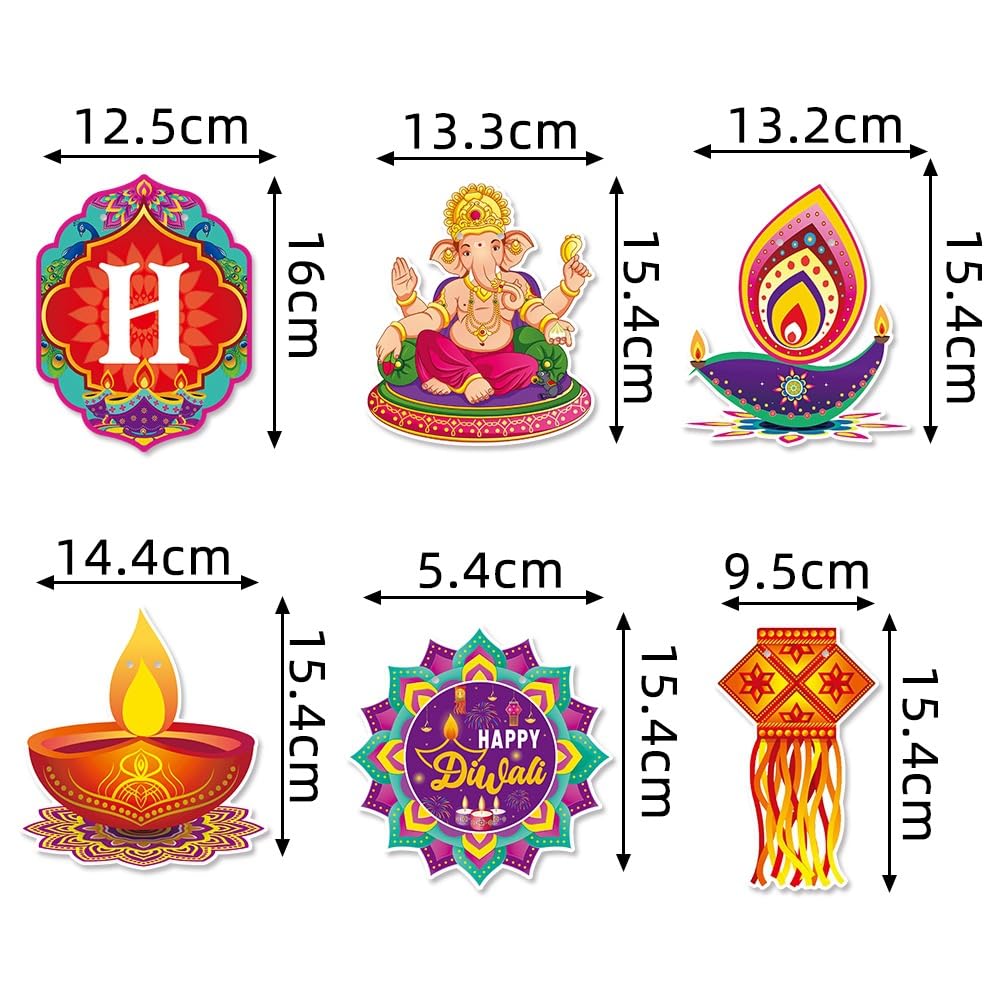 Diwali Decorative Garland Banner – Indian Wedding & Festival Theme Backdrop for Parties, Homes & Photoshoots
