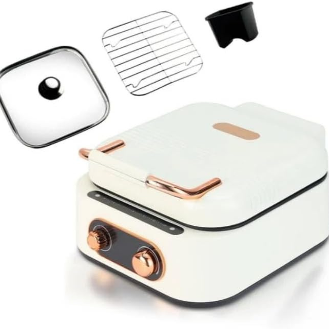 LAC® LAICHY L-7701 Multi-Function Electric Pot – 10-in-1 Cooker with 1800W High Power for Fast Cooking