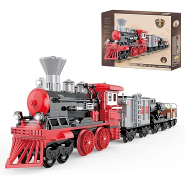 Classic Train Building Blocks Set – 623 PCS Educational Toy