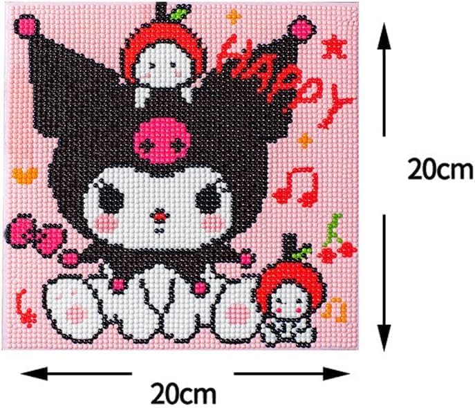 5D Cute Diamond Painting Kits for Kids 4 PCS