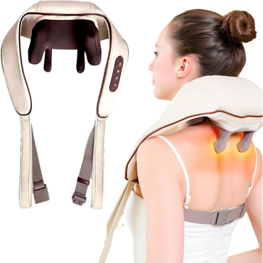 Deep Tissue Neck and Shoulder 3D Kneading Heat Massager