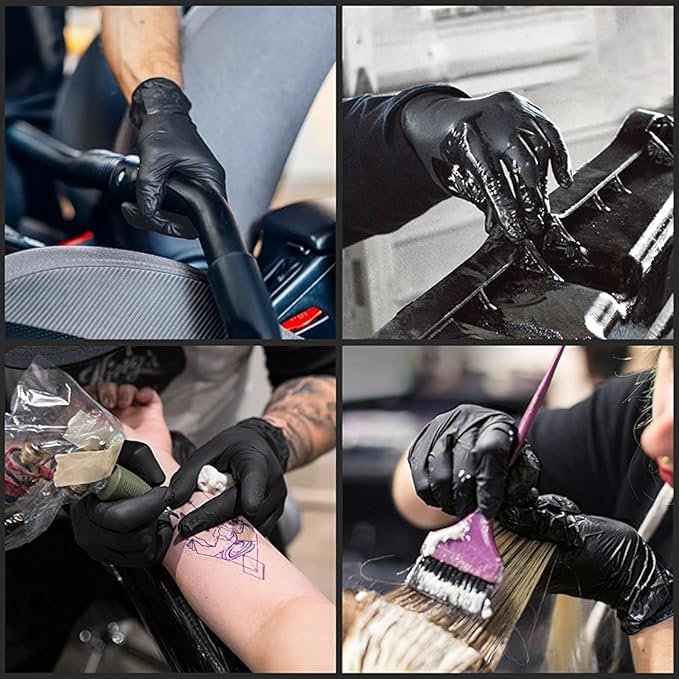 Nitrile Exam Disposable Gloves | Powder & Latex Free (100 Pcs Pack)