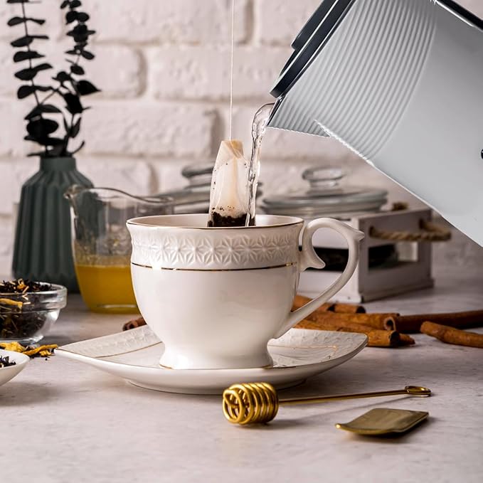 Electric Kettle 2.3L – Quick Boil for Tea, Coffee, Noodles