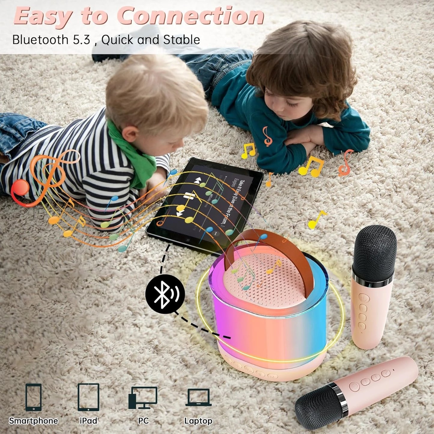 K52 Smart Portable Bluetooth Speaker – Wireless Travel & Home Use