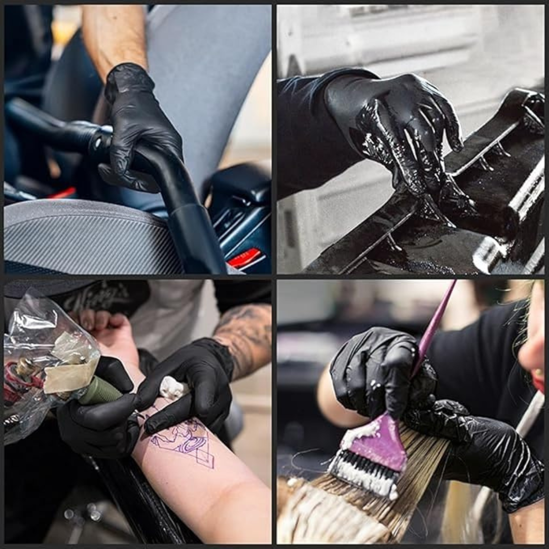 Nitrile Exam Disposable Gloves | Powder & Latex Free..