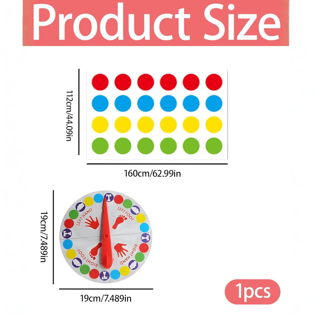 Poppy Twist n Play Floor Games Large Capacity Indoor Family Exercise Mat......