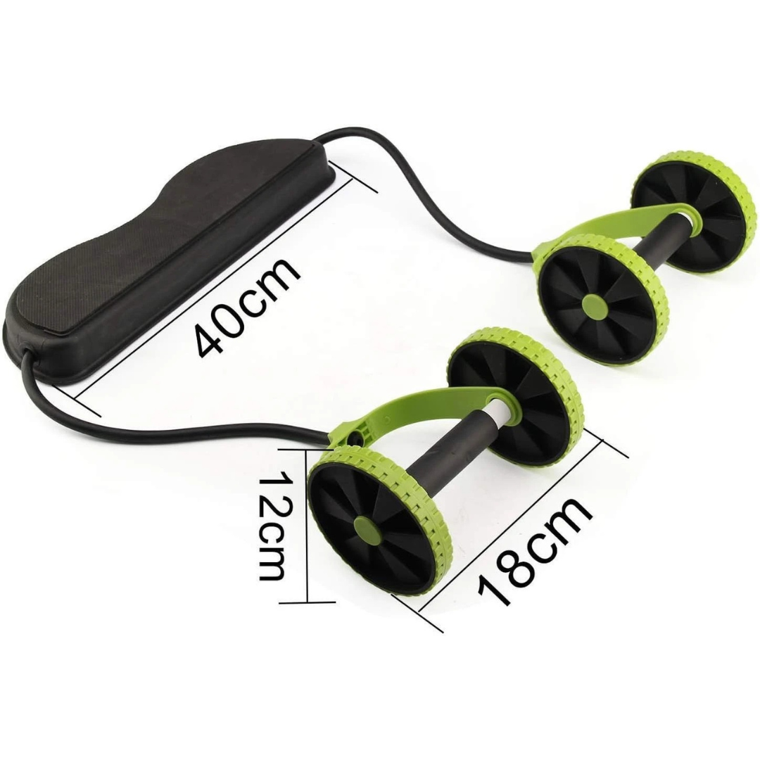 Revoflex Xtreme Home Gym Trainer – Full Body Core Workout with Dual Power Resistance Bands