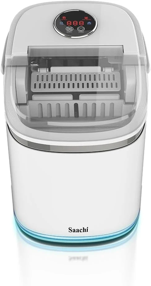 Saachi NL-IM-453 Electric Ice Maker – Fast, Automatic Countertop Ice Machine