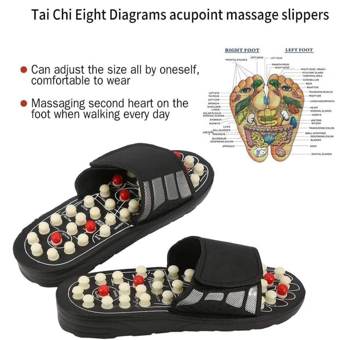 Ultimate Comfort Foot Massager Slippers – Pain Relief & Circulation..
