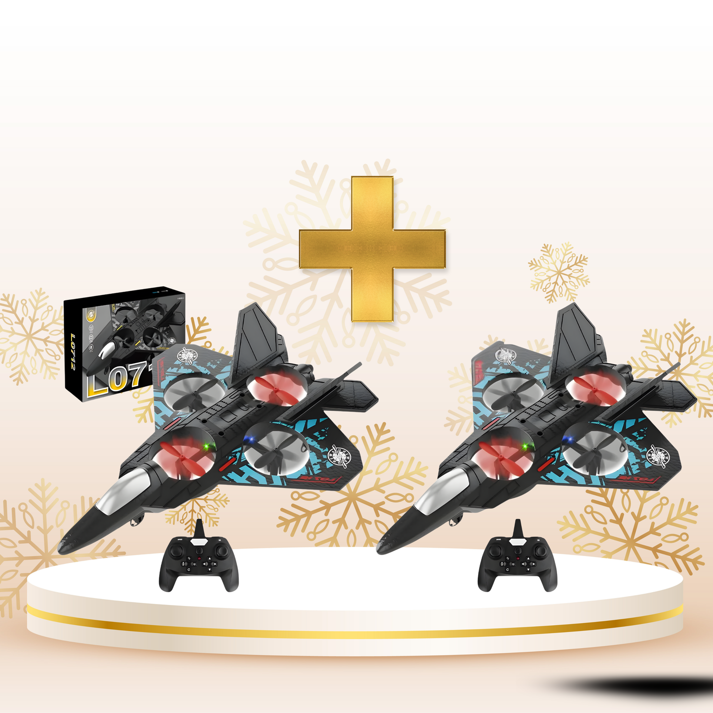 RC Predator L0712 | High-Performance 4-Channel Remote Control Fighter Jet