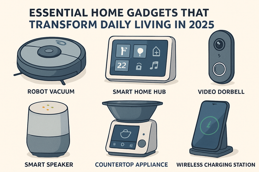 Essential Home Gadgets That Transform Daily Living in 2025