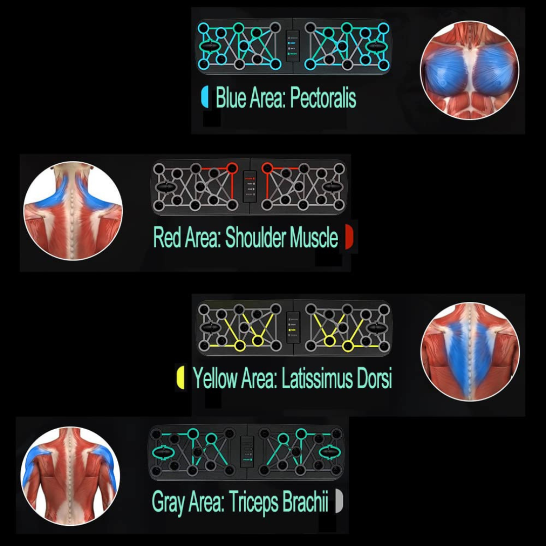 17-in-1 Push Up Board – Home Gym for Men & Women.......