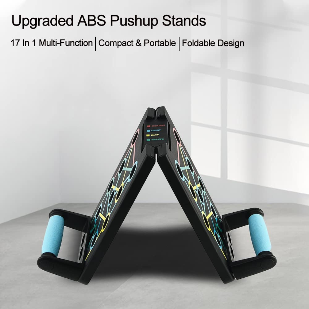 17-in-1 Push Up Board – Home Gym for Men & Women.....