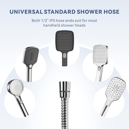 180cm Professional Grade Anti-Twist 304 Stainless Steel Shower Hose....