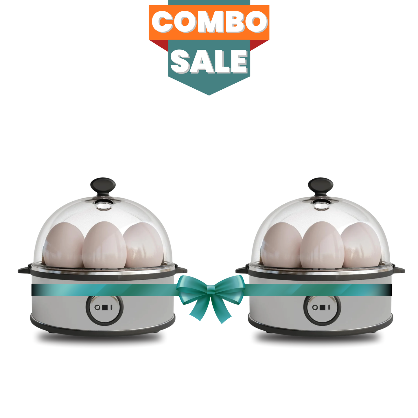 Rapid Egg Cooker | 7 Egg Capacity Electric Boiler with Auto Shut-Off