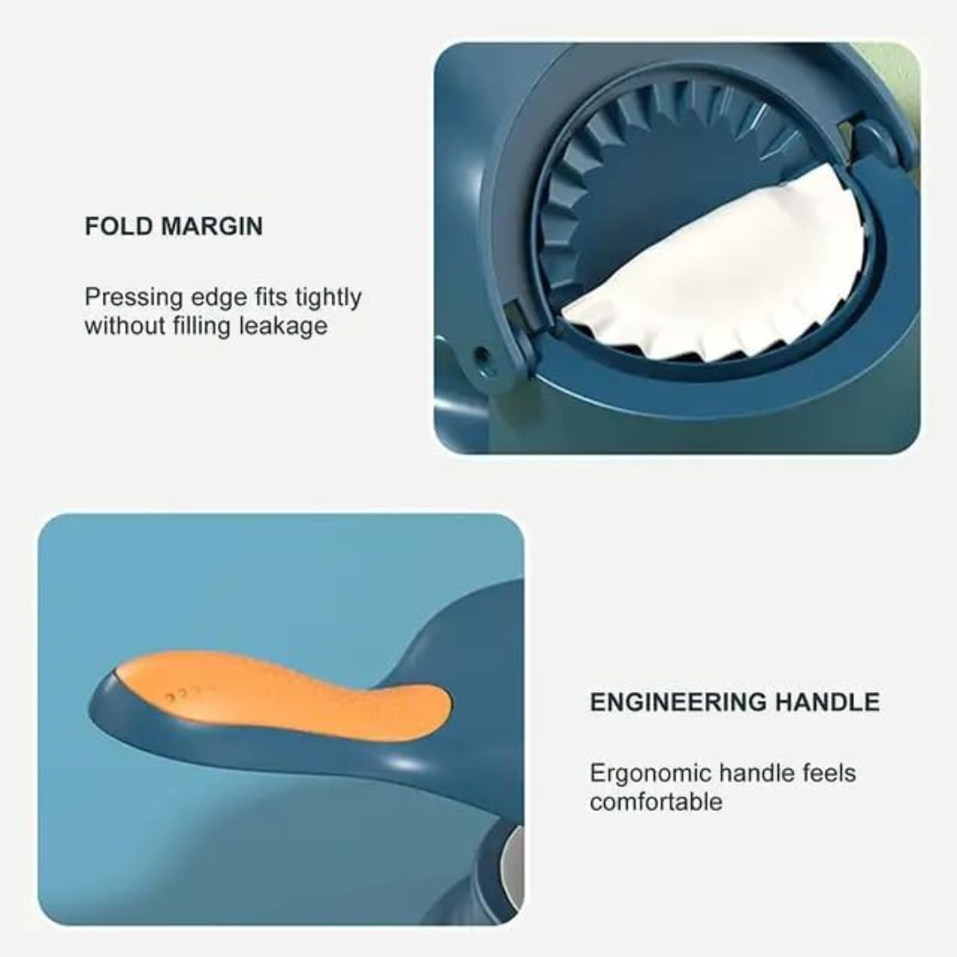 2-in-1 Dual Function Dumpling and Empanada Press Machine..