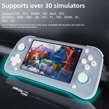 2025 XF43 Retro Handheld Game Console – 4.3 Inch Screen, HDMI Out 1.4 FHD, 18,000+ Classic Games, 128GB Game Player for Kids & Adults.