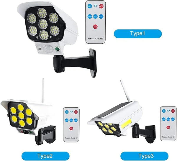 2178T Solar Sensor Light – 77 LED Outdoor Motion Wall Lamp