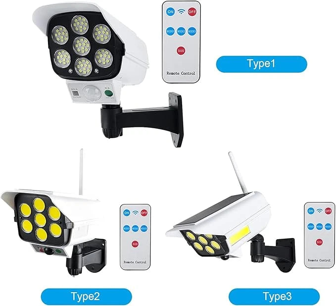 2178T Solar Sensor Light – 77 LED Outdoor Motion Wall Lamp