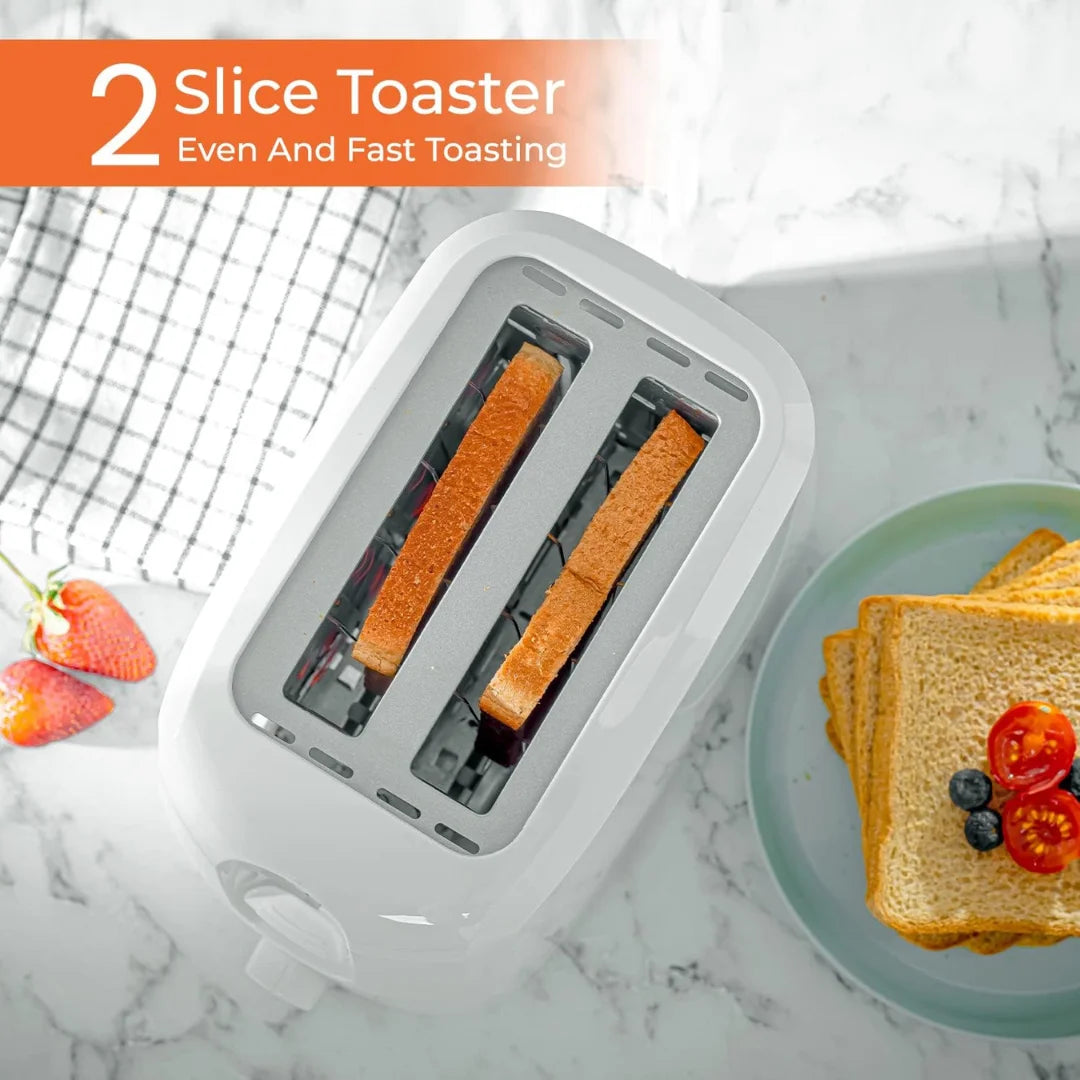 2 Slice Toaster with Variable Browning Control 4