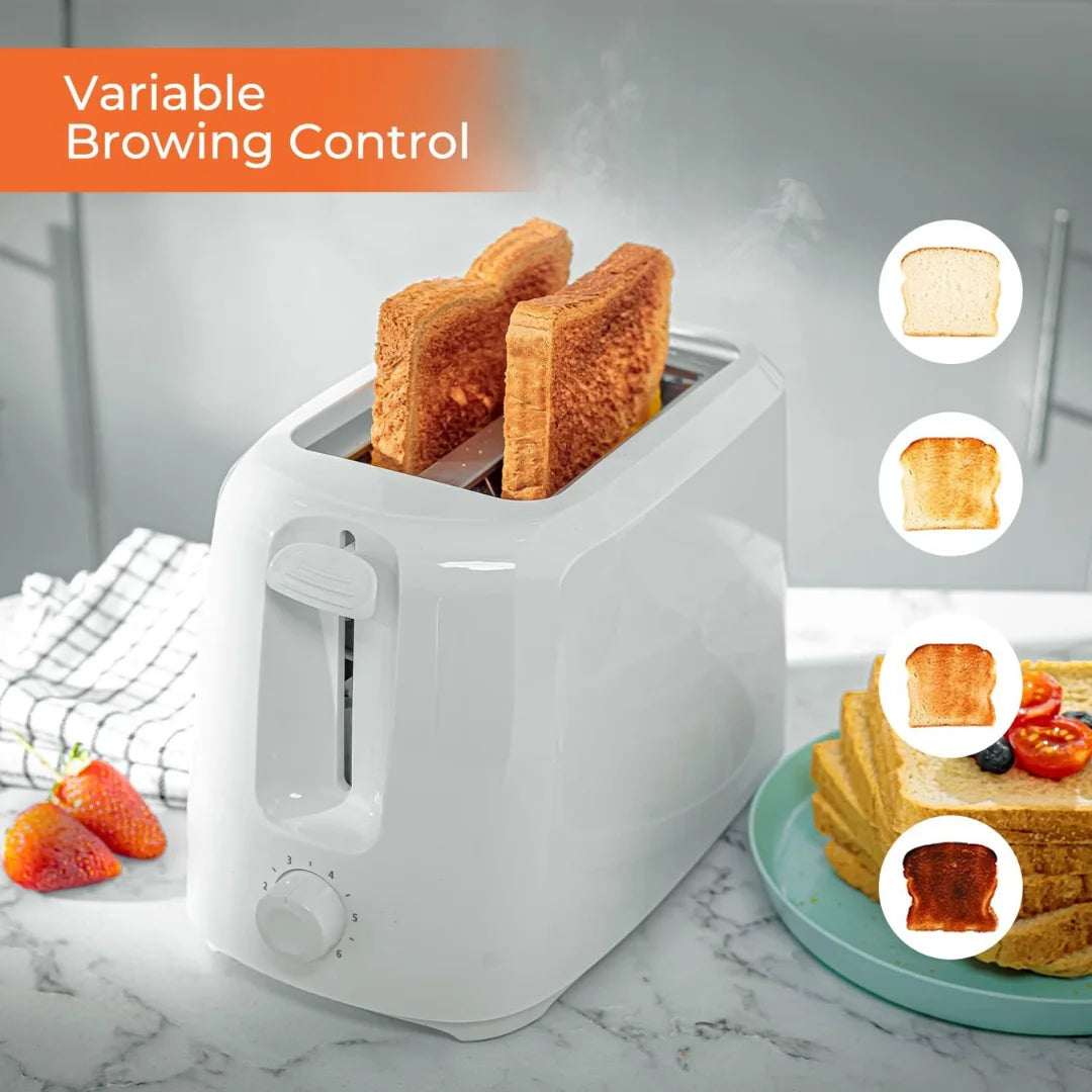 2 Slice Toaster with Variable Browning Control 5