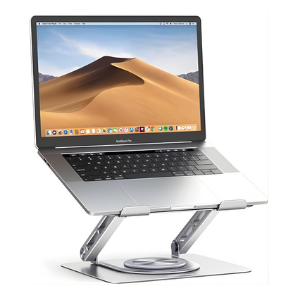 360° Rotating Adjustable Laptop Stand – Ergonomic, Sturdy & Foldable