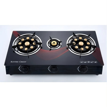 3 Burner Built-In Gas Stove with Automatic Ignition 1
