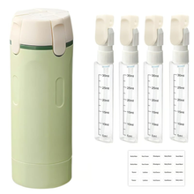4-in-1 Travel Bottle Set | Leakproof Refillable Containers 40ml