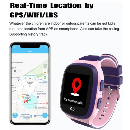 4G Smart Watch with GPS Tracker and Video Call for Kids...