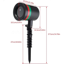 Premium Star Shower Laser Projector – Red & Green – Instant Indoor & Outdoor Light Decoration