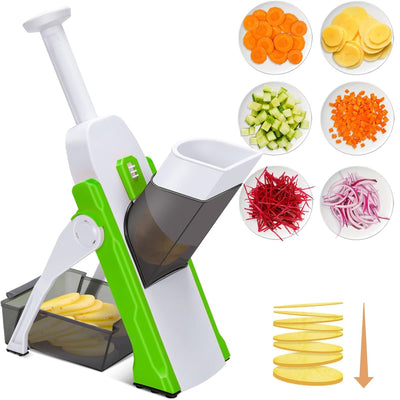 5-in-1 Vegetable Chopper & Mandoline Slicer