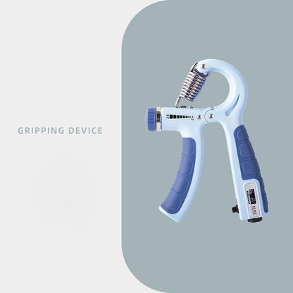 Adjustable Hand Grip Strengthener with Built-in Counter (5-60kg) | Forearm & Wrist Exerciser