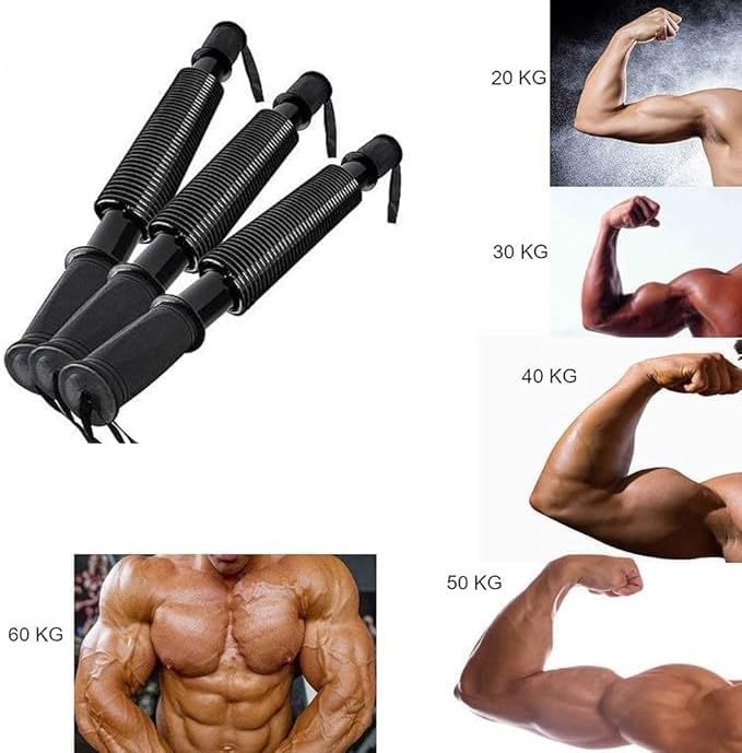 Premium Power Twister Bar | Upper Body, Chest & Arm Exerciser for Home Gym