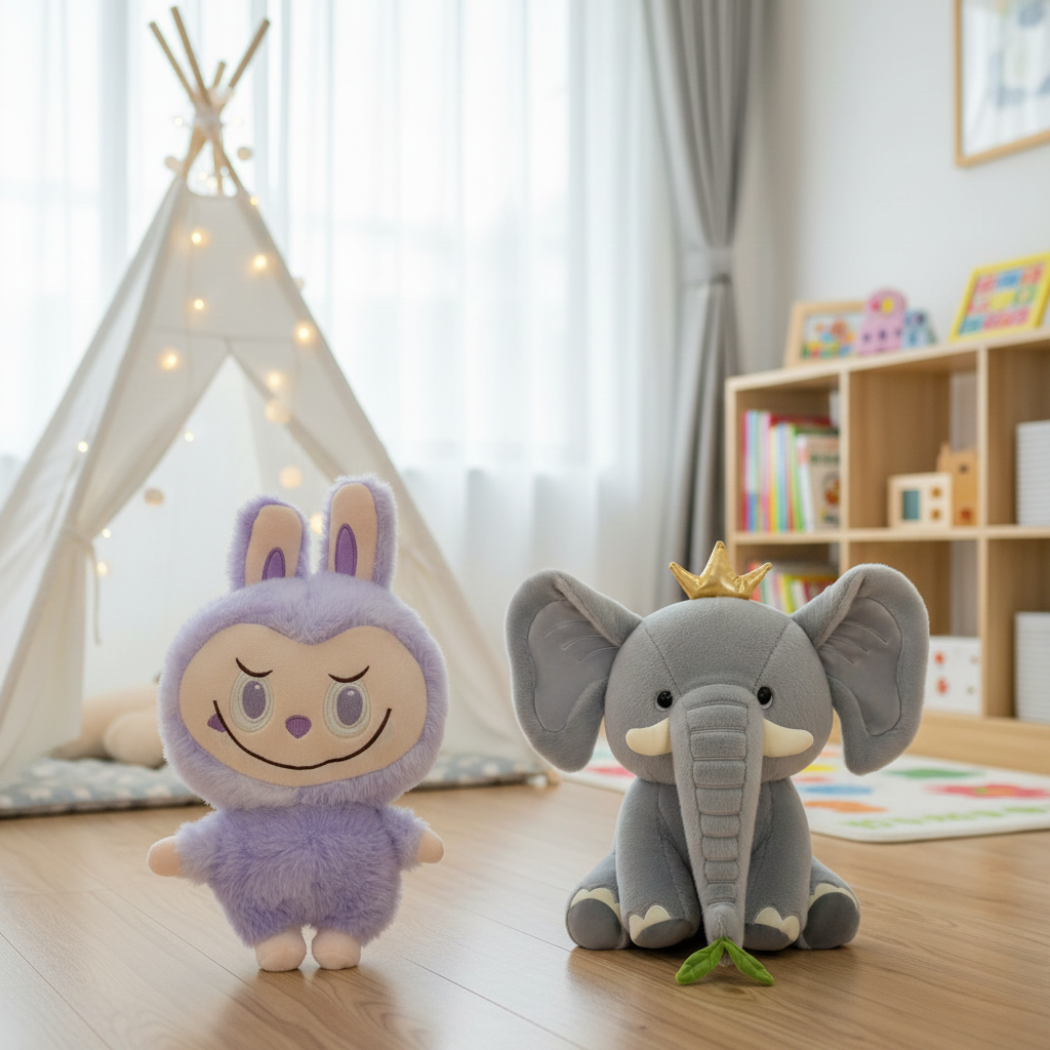 Ultra-Soft Hypoallergenic Plush Toys Combo – Washable, Safe Cuddles for Every Home