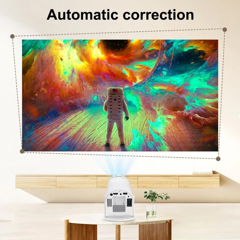 Portable Mini Projector HY300 – 4K Smart Android Home Theater