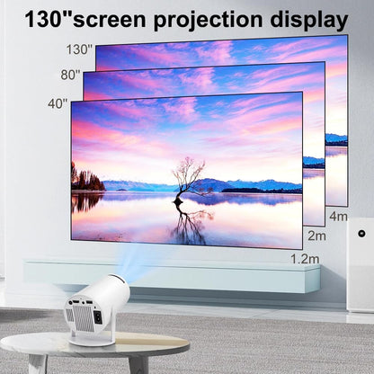 Portable Mini Projector HY300 – 4K Smart Android Home Theater