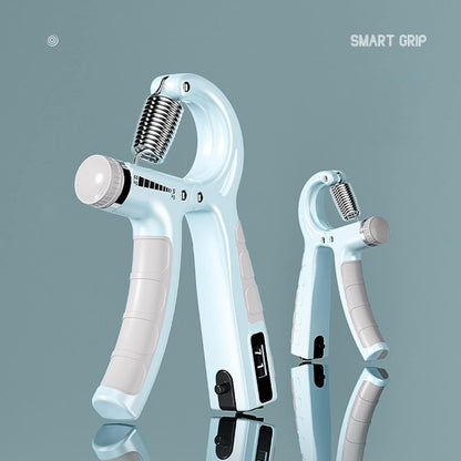 Adjustable Hand Grip Strengthener with Built-in Counter (5-60kg) | Forearm & Wrist Exerciser