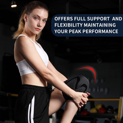 Knee Compression Sleeve Support (2 Pack) – Breathable Knee Brace for Men & Women | Ideal for Workouts, Sports & Everyday Support (Large)