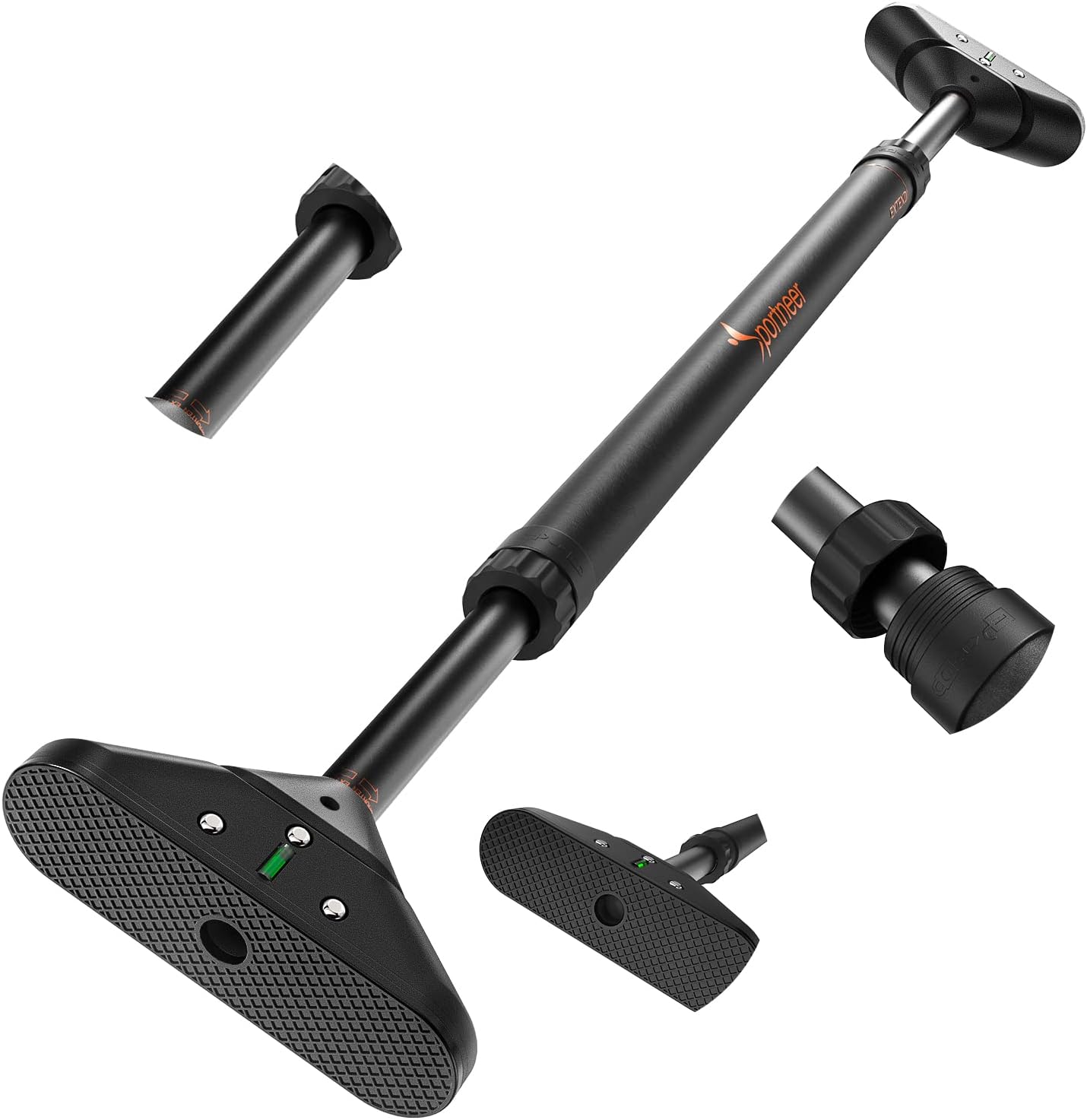 Adjustable Pull-Up Bar for Doorway – No-Screw Chin-Up Bar with Safety Lock, Heavy-Duty 200kg Load Capacity (75–94cm)