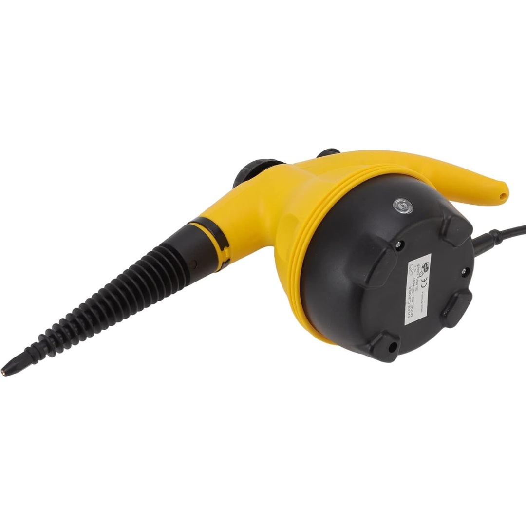 Yellow and black air blower on a white background