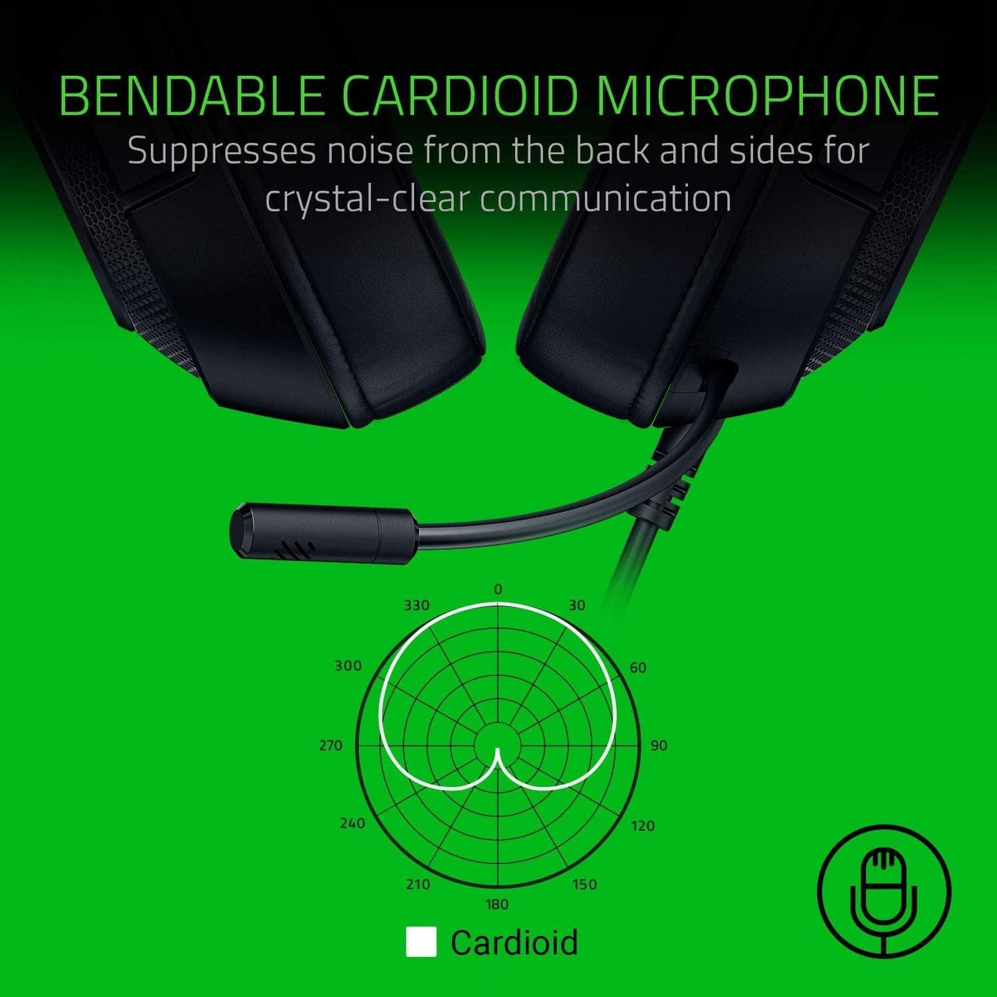 Razer Kraken X Lite Gaming Headset – Ultra-Lightweight with 7.1 Surround Sound