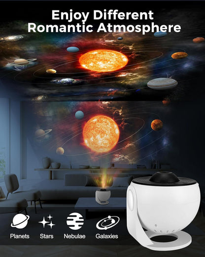 13-in-1 Planetarium Galaxy Projector – Star & Nebula Night Light for Kids & Adults