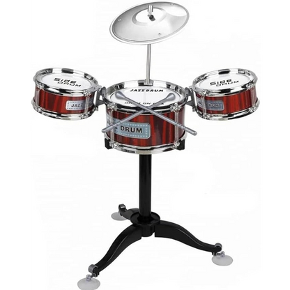 AZZ Future Rock Star Kids Drum Set | Musical Toy Kit with Sticks & Rocket Design | Ages 3+ (39.5 x 28 x 14.2 cm),